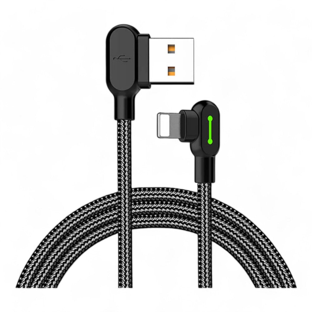 Cable mcdodo usb ca - 4671 button series usb a lightning cable color negro - TOP MOVIL