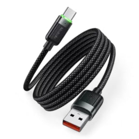 Cable mcdodo usb ca - 5650 usb - a to usb - c magnetic self - winding cable 480mbps color negro - TOP MOVIL