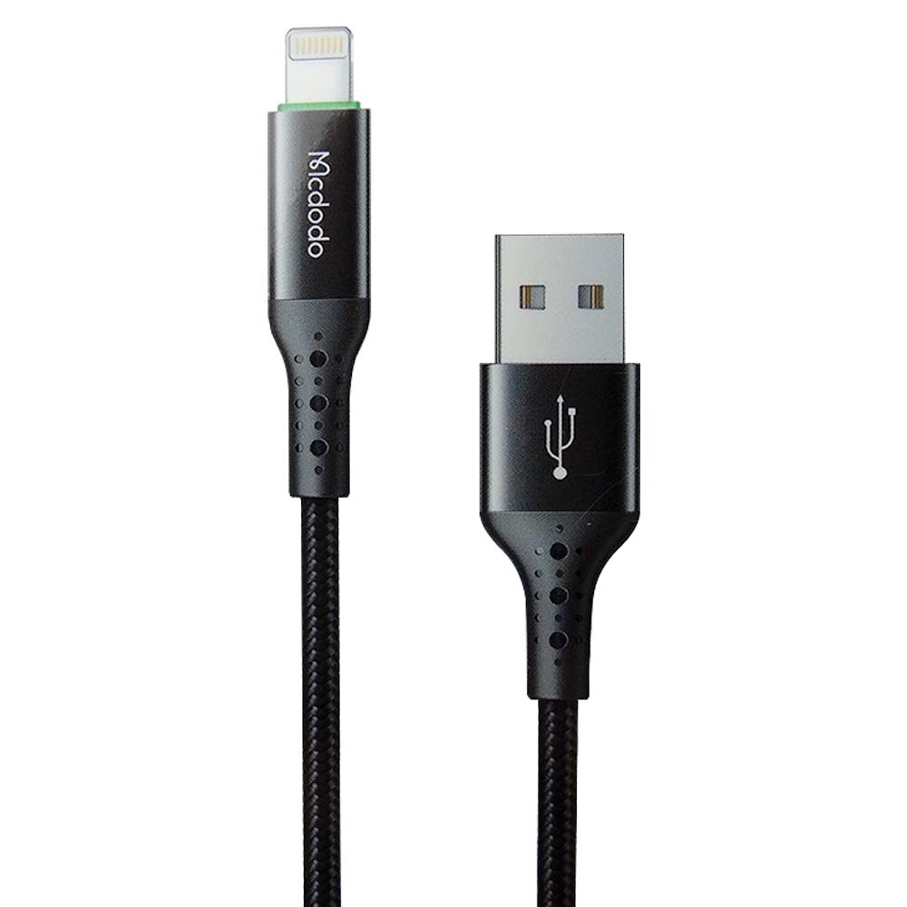 Cable mcdodo usb ca - 7410 - 1.2 metros con la funcion de auto disconnect con usb a lightning color negro - TOP MOVIL (B2C)