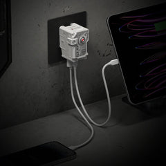 Cargador sharge pared moss charger 40w color gris - TOP MOVIL