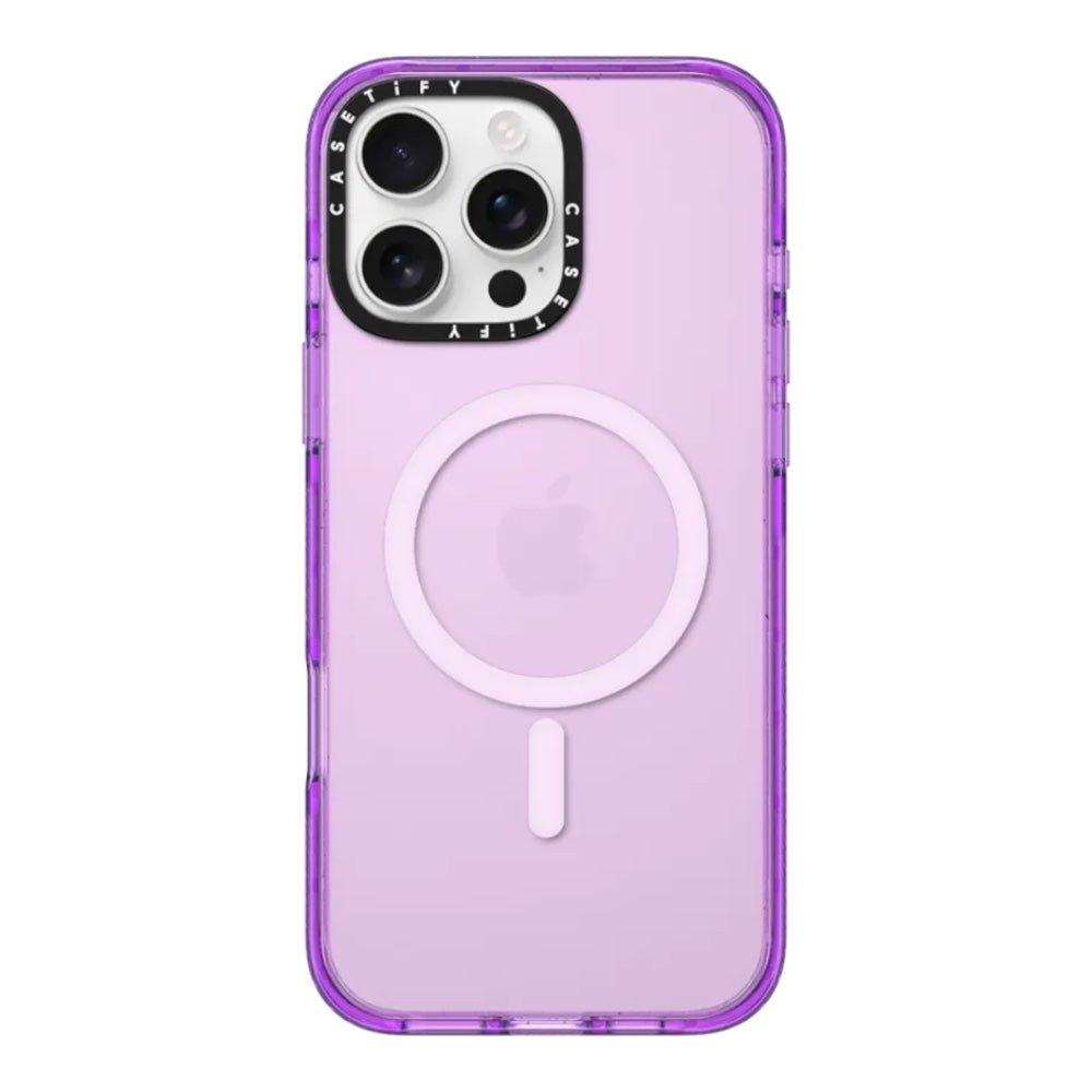 Case Casetify Impact con MagSafe iPhone 16 Pro Morado - TOP MOVIL