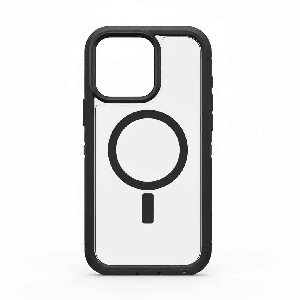 Case OtterBox Defender Series Pro XT con MagSafe | iPhone 15 Pro | Negro - TOP MOVIL