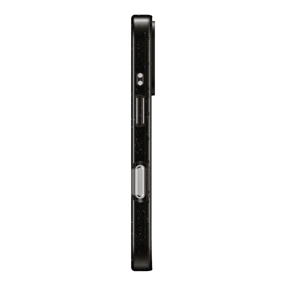 Casetify impact con magsafe iphone 15 plus color transparente con marco negro - TOP MOVIL