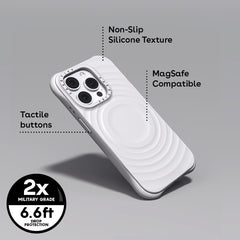 Casetify ripple iphone 16 plus color negro - TOP MOVIL
