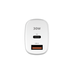 Cp switcheasy powerbuddy 30w fast charging wall charger 1usb a & 1usb c white - TOP MOVIL