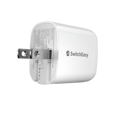 Cp switcheasy powerbuddy 30w fast charging wall charger 1usb a & 1usb c white - TOP MOVIL