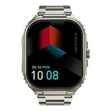 Smartwatch hifuture ultra 3 pro 2.04 inch de pantalla Amoled con m‡s de 100 modos de deportes banda de metal