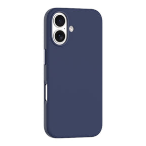 Estuche devia skin iphone 16 nature series silicone magnetic case color azul