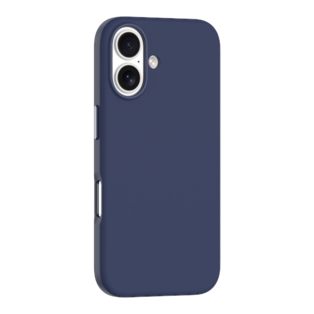 Estuche devia skin iphone 16 plus nature series silicone magnetic case color azul