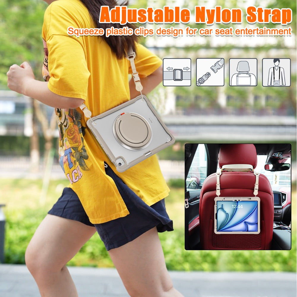 Estuche popeye b series modelo ipad air 13 2024 color beige sin strap - imagen 7