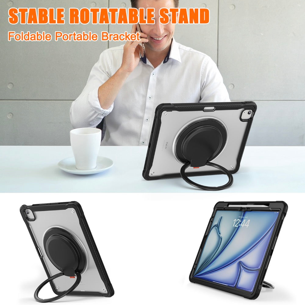 Estuche popeye b series modelo ipad air 13 2024 color transparente sin strap