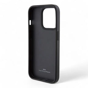 Estuche Bmw Leather Textured&Stripe Black Iphone 15 Pro Max Color Negro - TOP MOVIL