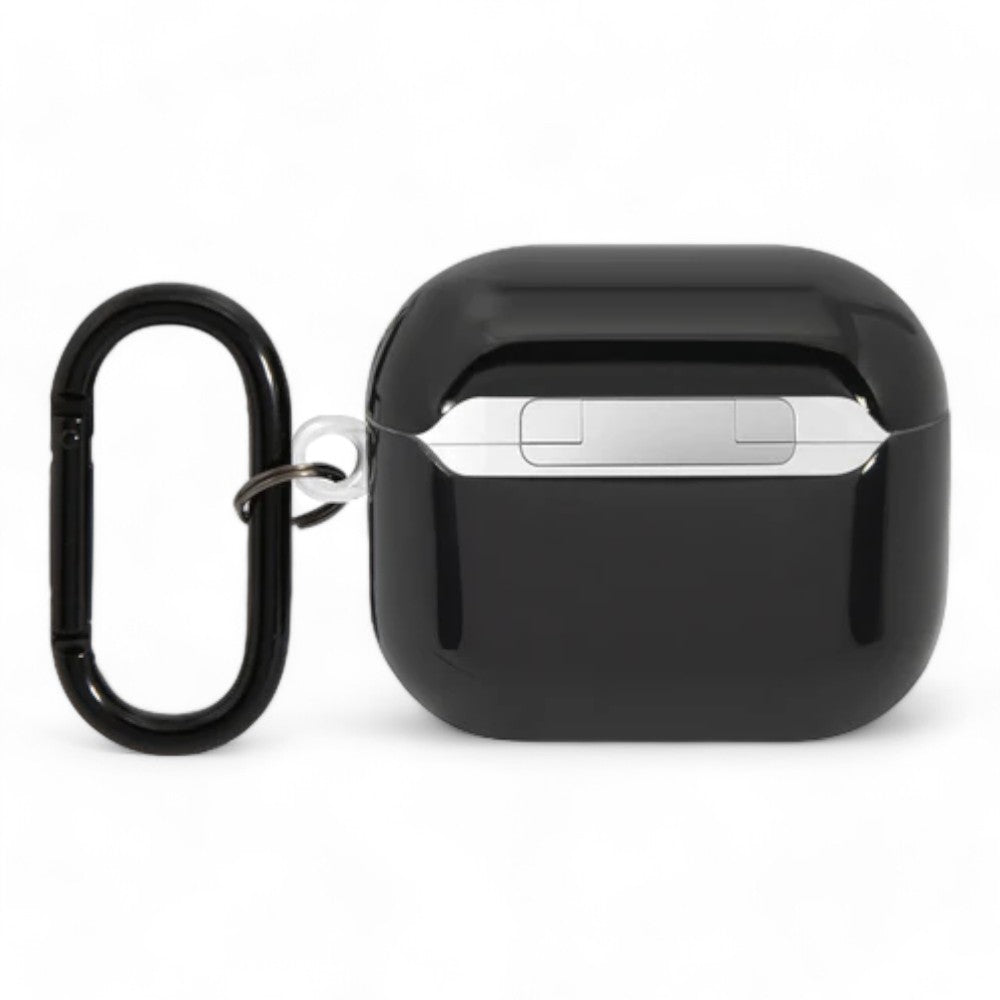 Estuche bmw silicon airpods 3 tpu multiple colored lines black color negro - TOP MOVIL