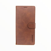 estuche carteras lc imeeke folio libreta con porta tarjeta apple iphone 11 pro color cafe - TOP MOVIL