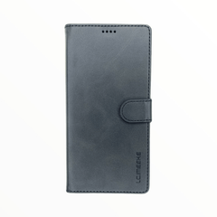 Estuche carteras lc imeeke folio libreta con porta tarjeta apple iphone 11 pro max color negro - TOP MOVIL
