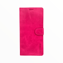 Estuche carteras lc imeeke folio libreta con porta tarjeta apple iphone 12 , iphone 12 pro color rosado - TOP MOVIL