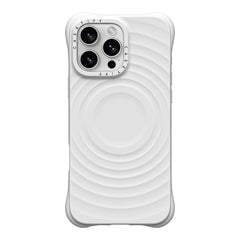 Estuche Casetify ripple iphone 15 pro max color blanco - TOP MOVIL