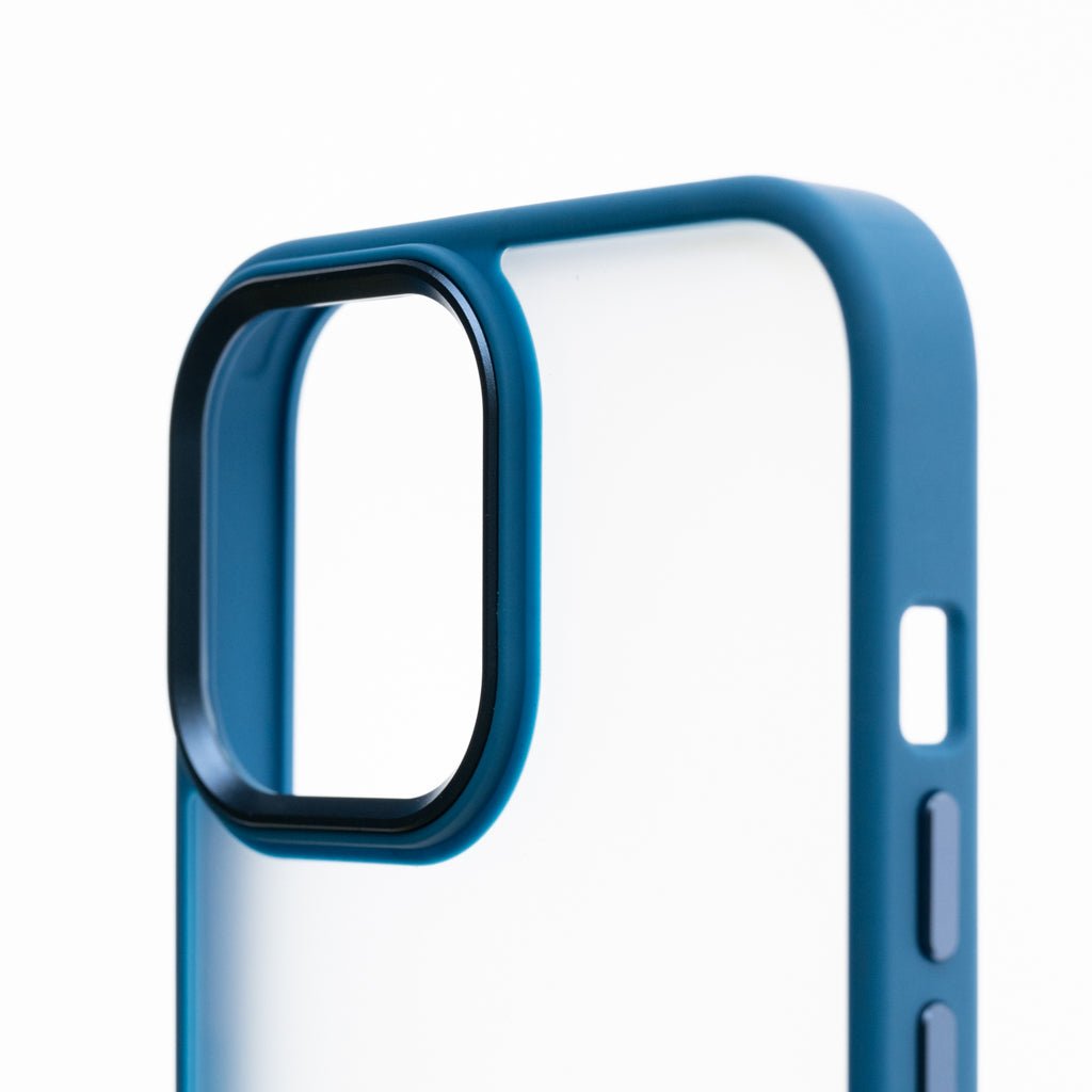 estuche clasico el rey apple iphone 13 pro max color azul - TOP MOVIL