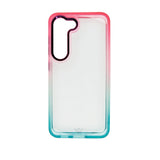 Estuche clasico el rey degrade samsung s23 color rosado / turquesa - TOP MOVIL