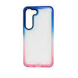Estuche clasico el rey degrade samsung s23 plus color azul / rosado - TOP MOVIL