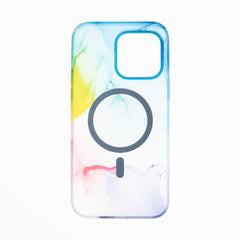 Estuche clasico el rey figura apple iphone 14 pro color arcoiris - TOP MOVIL