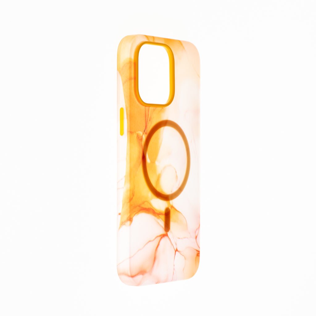 Estuche clasico el rey figura apple iphone 14 pro max color naranja - TOP MOVIL