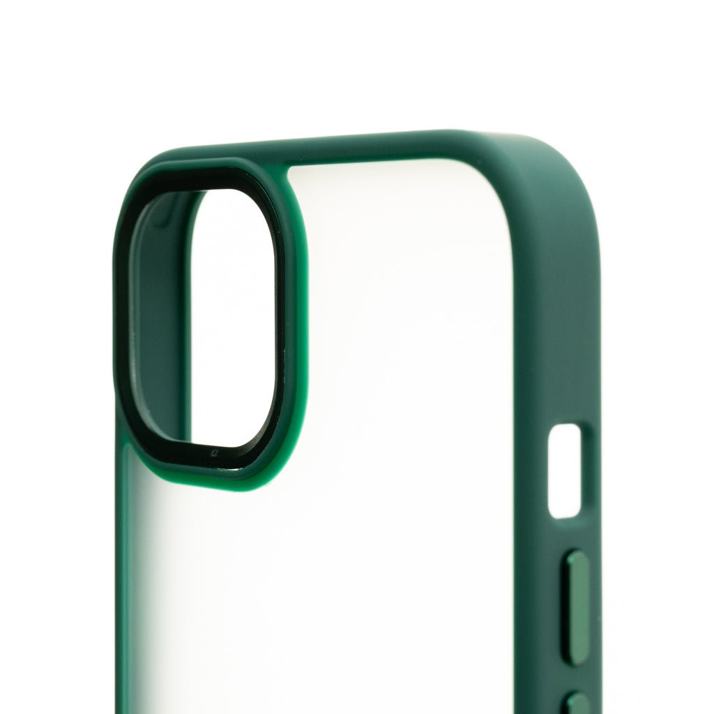 Estuche clasico el rey mate marco de apple iphone 12 pro max color verde - TOP MOVIL