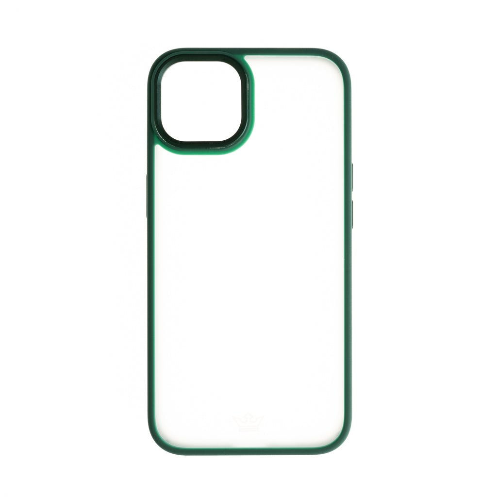 estuche clasico el rey mate marco de apple iphone 12 pro max color verde - TOP MOVIL