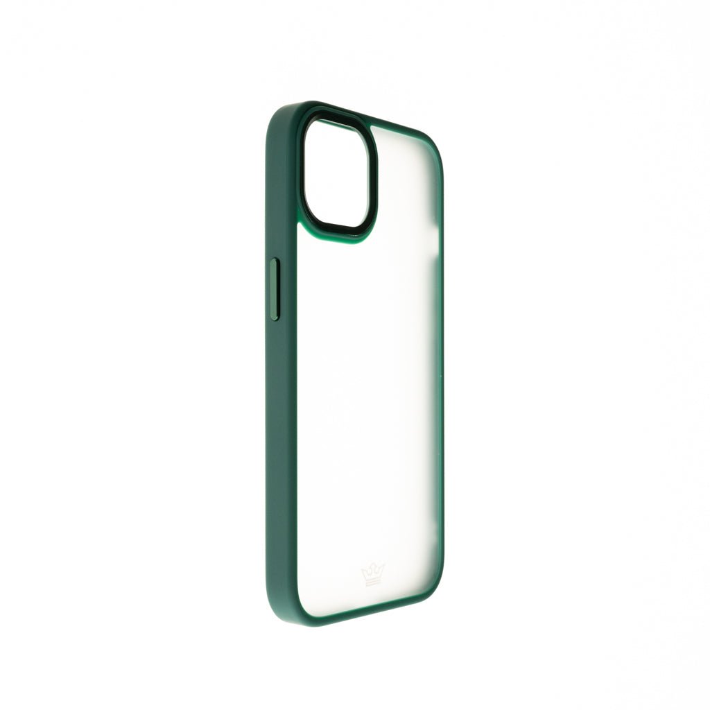 Estuche clasico el rey mate marco de apple iphone 12 pro max color verde - TOP MOVIL