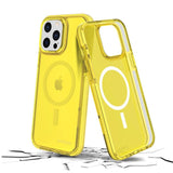 Estuche clasico prodigee safetee neo lemon con magsafe apple iphone 13 pro color verde - TOP MOVIL