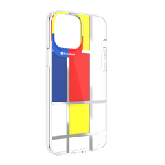 Estuche clasico switcheasy artist double in mold decoration apple iphone 12 pro max / iphone 13 pro max color naranja - TOP MOVIL