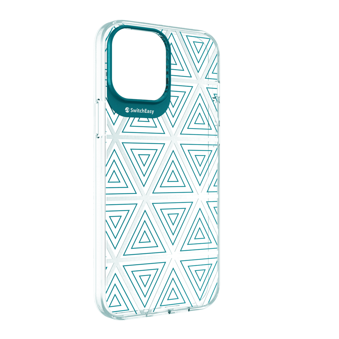Estuche clasico switcheasy artist double in mold decoration apple phone 12 pro max / iphone 13 pro max color aurora - TOP MOVIL