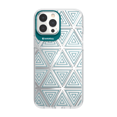 Estuche clasico switcheasy artist double in mold decoration apple phone 12 pro max / iphone 13 pro max color aurora - TOP MOVIL