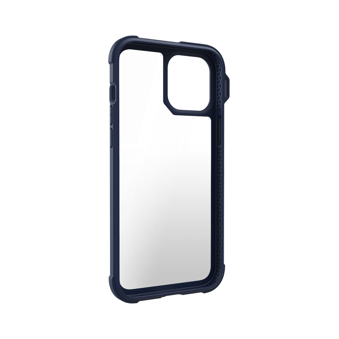 estuche clasico switcheasy explorer protective apple iphone 12 pro max color azul marino - TOP MOVIL