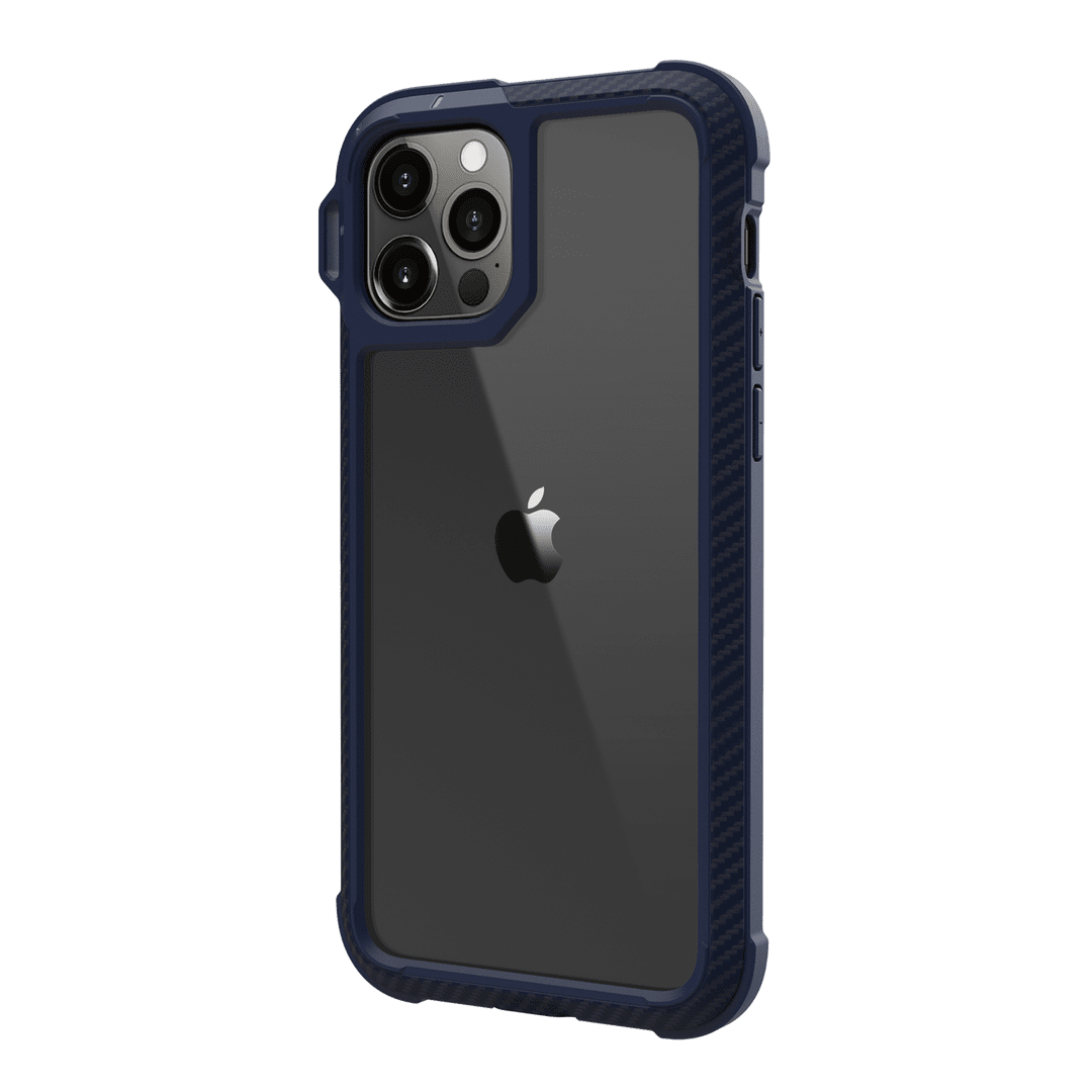 estuche clasico switcheasy explorer protective apple iphone 12 pro max color azul marino - TOP MOVIL