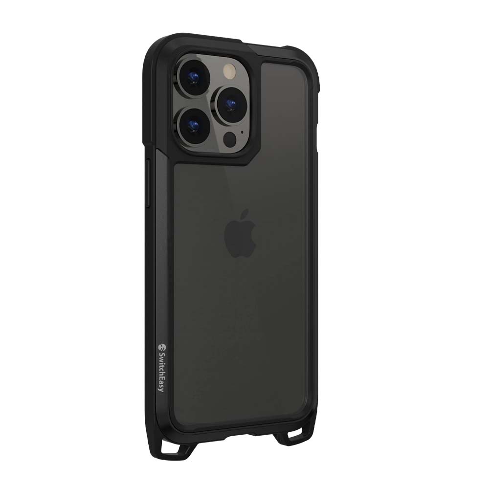 estuche clasico switcheasy odyssey apple iphone 13 pro color negro - TOP MOVIL