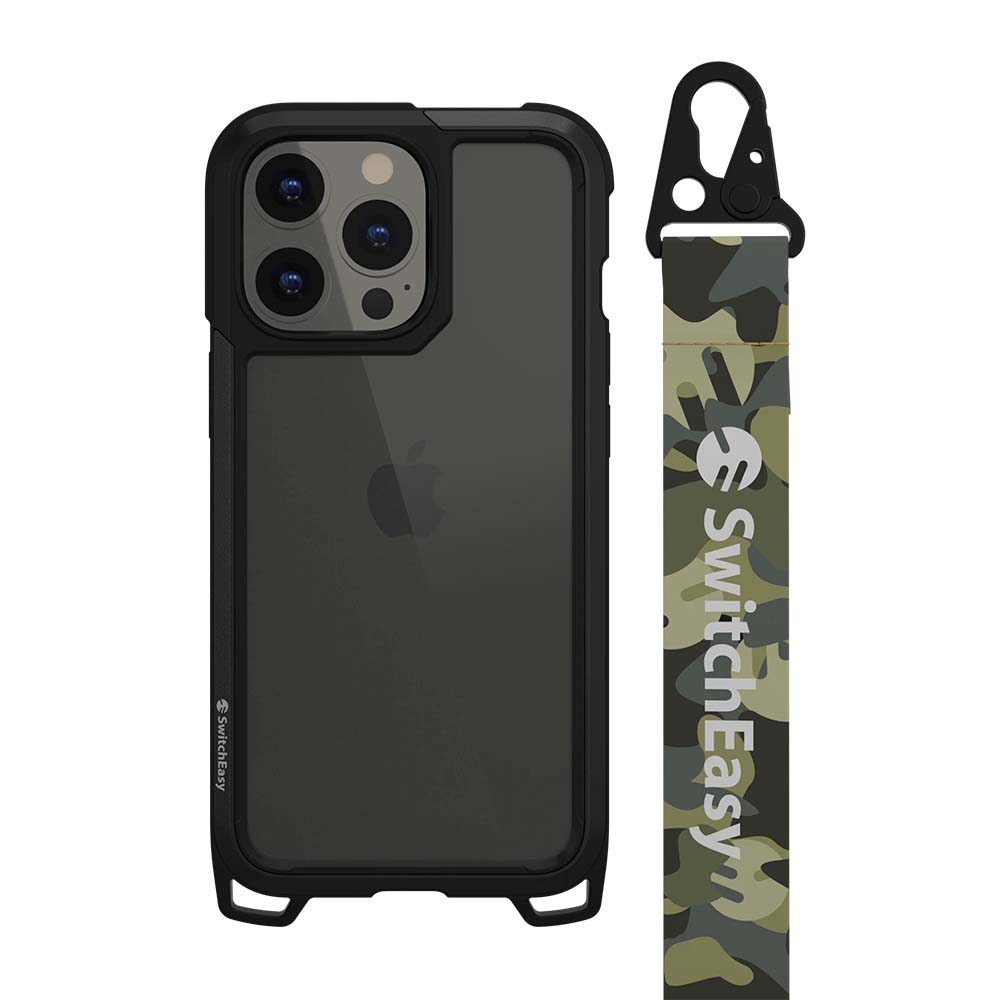 estuche clasico switcheasy odyssey apple iphone 13 pro color verde militar - TOP MOVIL