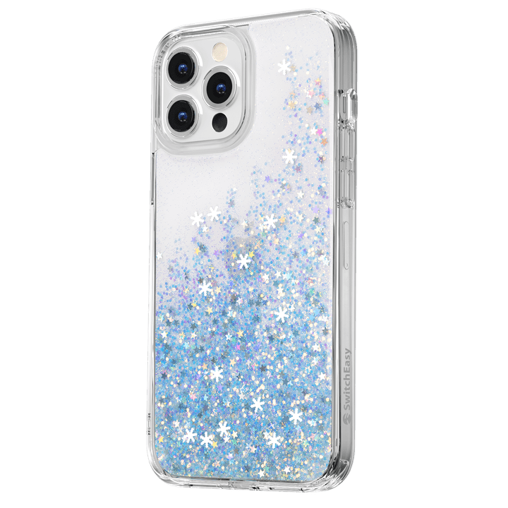 estuche clasico switcheasy starfield apple iphone 13 pro max color frozen - TOP MOVIL