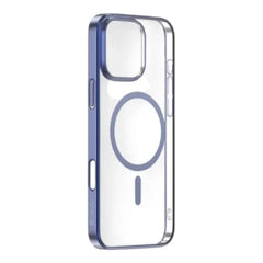 Estuche devia magsafe iphone 16 plus glimmer magnetic series case(pc) color azul - TOP MOVIL