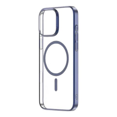 Estuche devia magsafe iphone 16 plus glimmer magnetic series case(pc) color azul - TOP MOVIL