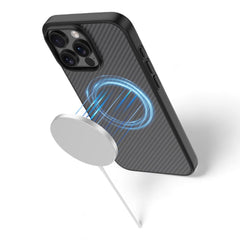 Estuche devia magsafe iphone 16 plus kevlar series ultra - thin magnetic shockproof case color negro - TOP MOVIL