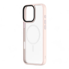 Estuche devia magsafe iphone 16 plus pino series magnetic shockproof case color fucsia - TOP MOVIL