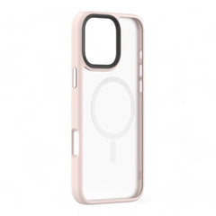 Estuche devia magsafe iphone 16 plus pino series magnetic shockproof case color fucsia - TOP MOVIL