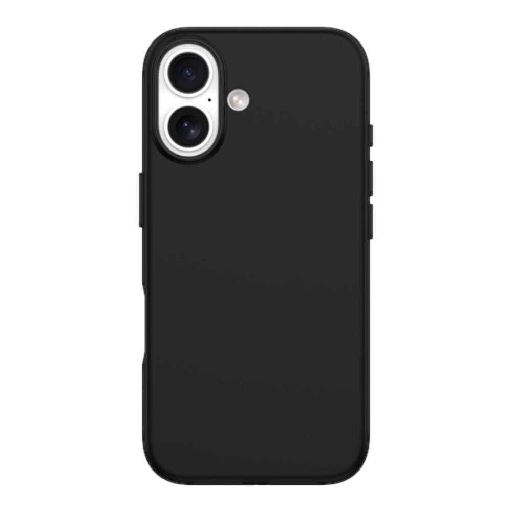 Estuche devia skin iphone 16 nature series silicone magnetic case color negro - TOP MOVIL