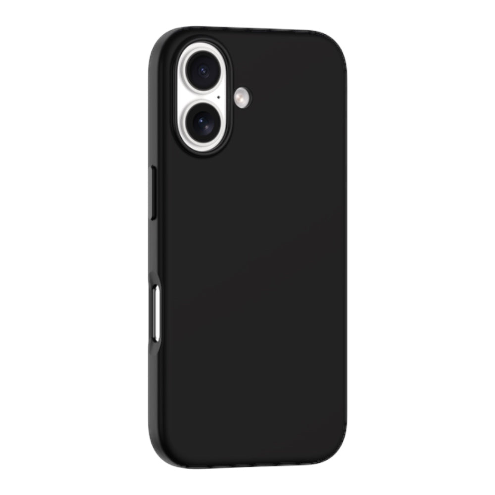 Estuche devia skin iphone 16 nature series silicone magnetic case color negro - TOP MOVIL