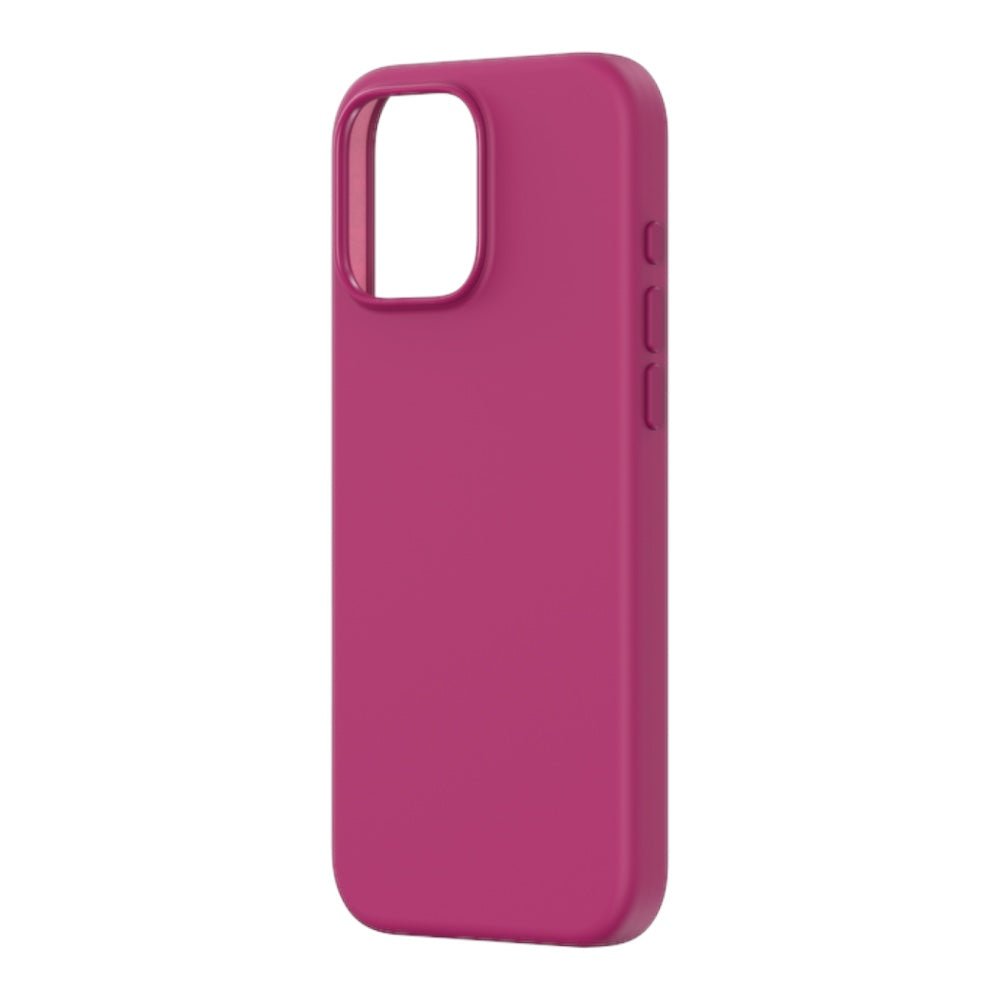 Estuche devia skin iphone 16 pro max nature series silicone magnetic case color rosado suave - TOP MOVIL