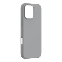 Estuche devia skin iphone 16 pro nature series silicone magnetic case color gris oscuro - TOP MOVIL
