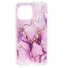 Estuche el rey marble iphone 13 pro max defender color morado - TOP MOVIL