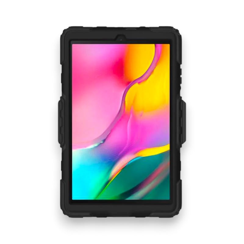 Estuche generico heavy duty varios samsung s8 / x800 / s7fe / t9770 color negro - TOP MOVIL