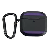 Estuche generico skin airpods 4 defense color morado - TOP MOVIL